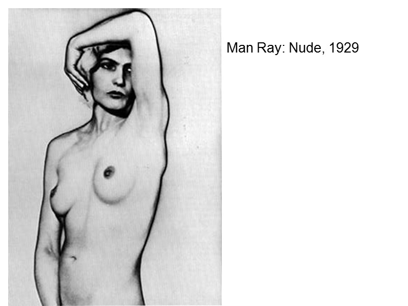 Man Ray: Nude, 1929
